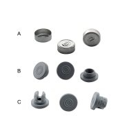 Closures for injection vials Ø 20 mm, 100 pcs