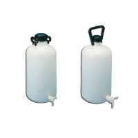 Cylindrical drum with faucet, HDPE, 50 l