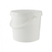 PP cylindrical container with handle, 2,5 L