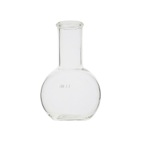 Boiling flask, flat bottom, narrow neck, 100 ml, LBG 3.3, 12 pcs