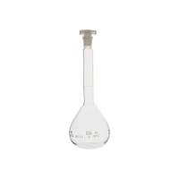 Volumetric flask grade A with plastic stopper, 5 ml, mouth size 10/19, LBG 3.3, 2 pcs