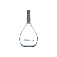 Pycnometer Gay-Lussac for liquids graduated with PTFE stopper, 10 ml, 2 pcs