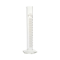 Measuring cylinder hexagonal base, class B, 250ml, LBG 3.3