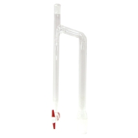 Dean Stark trap grad. 25 ml. (male 29/32, female 14/23, PTFE stopcock)