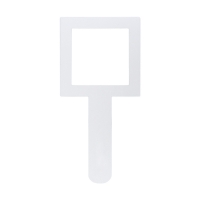 Frame (non-sterile) Eureka AL25-004 for sampling from the surface for allergen residues, the area of the investigated surface is 100 cm2, 1 sampling (4 frames of 25 cm2), cardboard