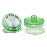 SYRINGE FLTR 25MM FLL/MLL CYR CA 0.8UM GRN 100PK
