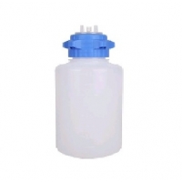 Heavy Duty PP Waste Bottle 4000ml with Overflow Protection , autoclavable