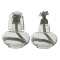 Alcohol burner with glass cap, 60 ml, 1 pc