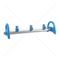 MultiVac 300, 3 places stainless steel Manifold without funnel adaptor