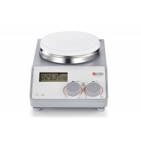 LCD Digital Hotplate Magnetic Stirrer，stainless steel with ceramic coated hotplate，heating temperature up to 340°C