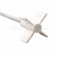 Crossed stirrer, shaft length 35cm,stirrer diameter 6.5cm, PTFE coated